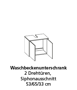 Programm vito TIDY in Weiß hochglanz - Rivier Eiche