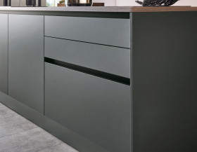 Küche vito Clare in grau