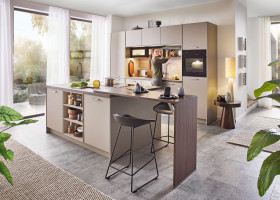 Küche vito Clare in grau