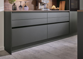 Küche vito Clare in grau