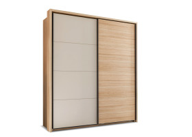 Schwebetürenschrank 2-trg vito Assume in Riva Eiche / Kaschmir