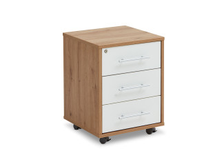 Rollcontainer vito PRONTO in artisan - weiß