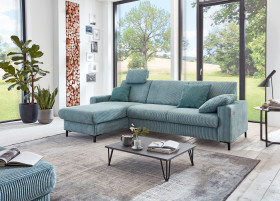 Wohnlandschaft vito SPRING-S in aqua