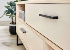 TV-Element vito Assume in Riva Eiche / Kaschmir