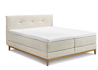 Boxspringbett vito LANDANO in cream