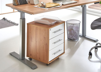 Rollcontainer vito PRONTO in artisan - weiß