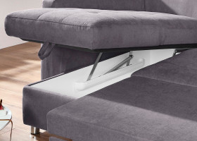 Sofa vito SYSTEMO in dunkelgrau