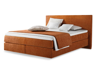 Boxspringbett vito Brillant in rost