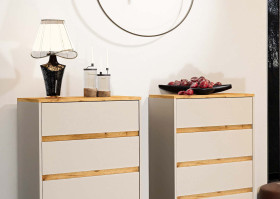 Kommode vito Fiesta in Kaschmir, Eiche Altholz