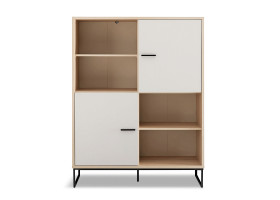 Highboard vito Assume in Riva Eiche / Kaschmir