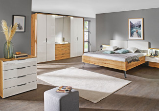 Schlafzimmer vito SEAMO in Eiche Artisan, champagner