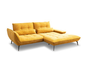 Longchairgarnitur vito TICONA PLUS in mustard