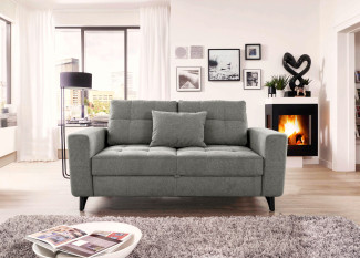 Schlafsofa vito SYSTEMO TREND in Sofia clean grau