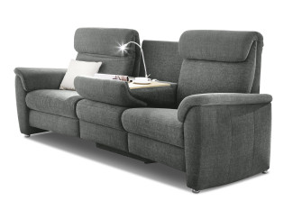 Trapezsofa vito VOLLEY in stone