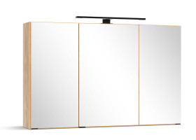 Spiegelschrank, 100cm vito Caribu in Eiche Gustavson