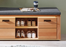 Garderobenkombination vito CAMBRA in Wildbuche