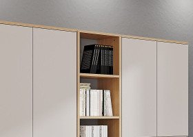 Aktenregal vito Lapito in Lindberg Eiche