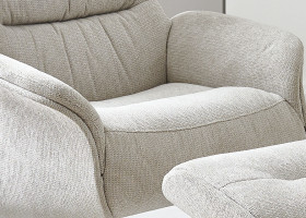 Hocker vito KILIA in Natural