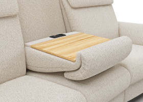 Trapezsofa vito VOLLEY in Nature