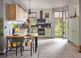 Küche vito Clare in grün