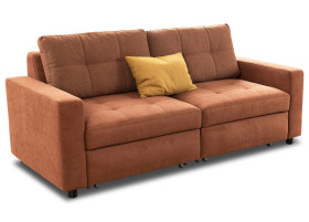 Schlafsofa vito SYSTEMO in kupfer