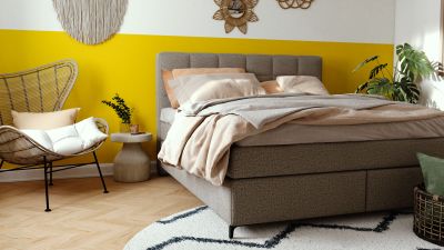 vito Nice Boxspringbett Schlafzimmer mit vito Nice Boxspringbett