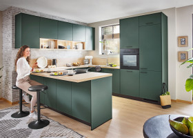 Küche vito Clare in grün