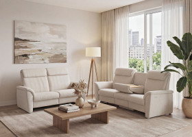 Trapezsofa vito VOLLEY in Nature