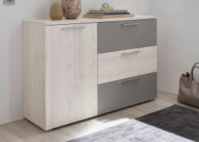 Kommode vito Title in braun