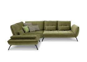 Eckgarnitur vito TICONA PLUS in olive