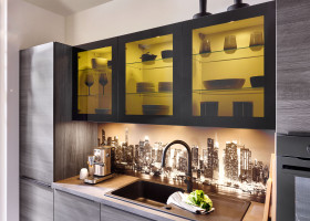 Küche vito Plamos in grau