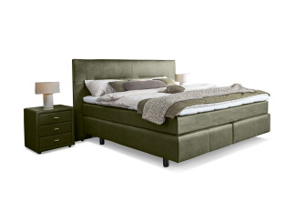 Boxspringbett vito NONIA in olive