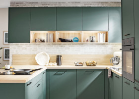 Küche vito Clare in grün