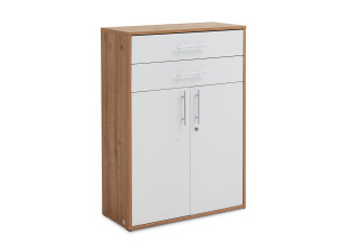 Schrank vito PRONTO in artisan - weiß