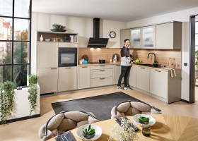 Küche vito Holda in grau