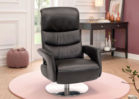 TV Sessel vito TAVON in black