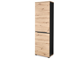 Garderobenschrank vito SEDEO in Artisan Eiche Nachb., graphit