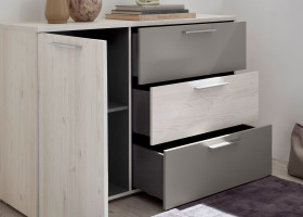 Kommode vito Title in braun